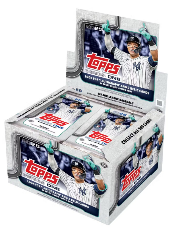 2025 Topps Series 1 Baseball Hobby Jumbo Box - PRESELL